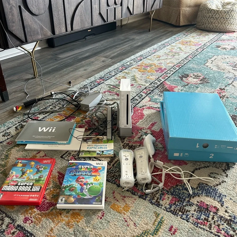 Nintendo wii console